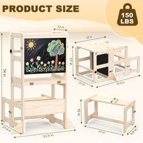 Cravenook toddler step stool at bathroom height for potty-training routines.