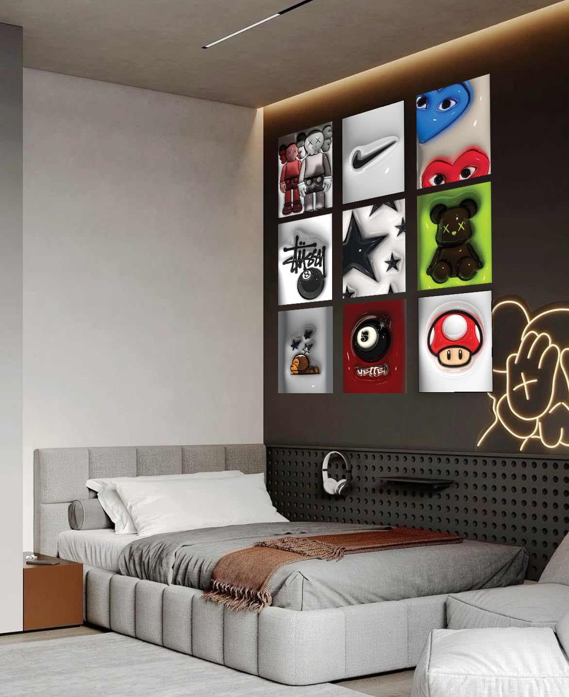 CREAARO hypebeast posters brighten dorm walls with high-resolution graphics and lasting color.