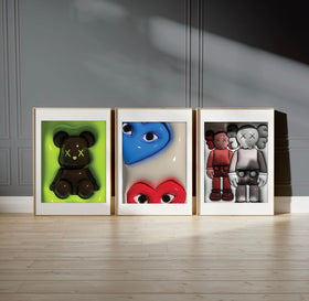 CREAARO hypebeast poster set enhances gaming or study corners with vibrant art.