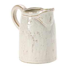 Creative Co-Op 28 oz pitcher displayed in a kitchen setting.