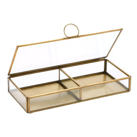 Creative Co-Op compact size fits on shelves, desks, or nightstands