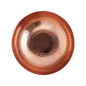 Creative Co-Op round serving bowl copper shine, perfect for salads and sides
