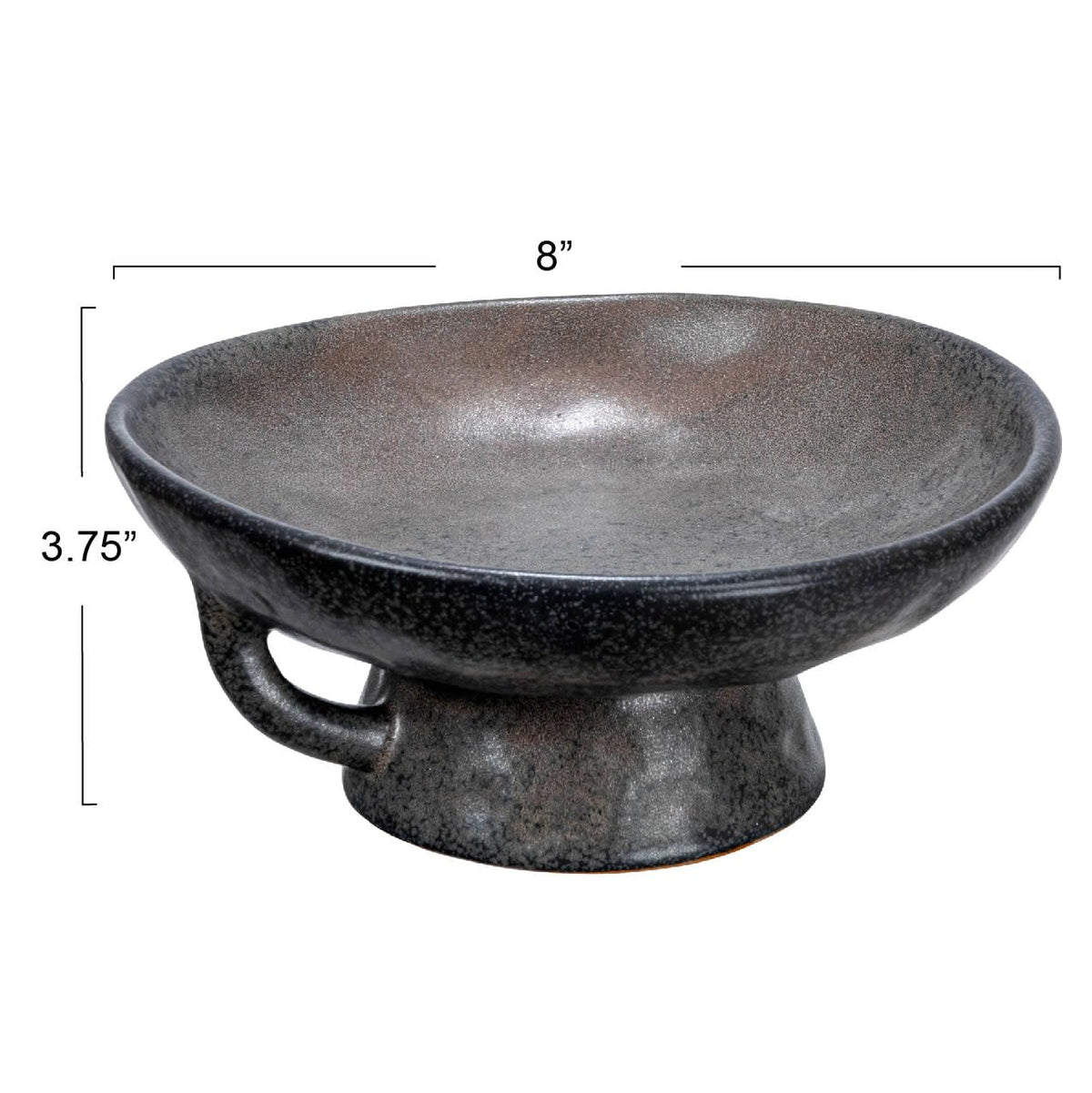 Durable stoneware construction for lasting everyday use.