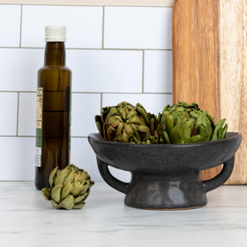 Artisanal-inspired design elevates table settings and gatherings.