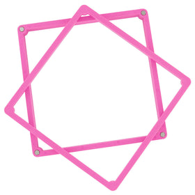Creative Cookier Stencil Genie shows strong magnet adhesion for stable cookie stencils.