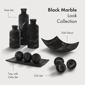 Creative Scents Black Marble on kitchen counter adds refined decor.