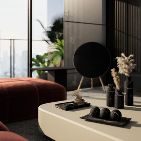 Creative Scents Black Marble texture highlights modern luxury in decor.