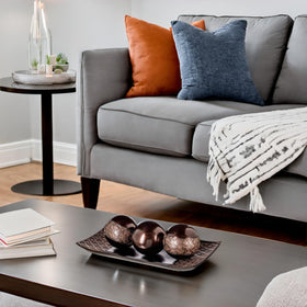 Creative Scents Dublin decorative orbs adding texture and focal interest