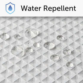 Creative Scents machine-washable bath curtain for easy care