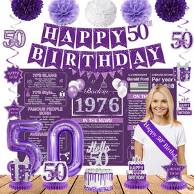 Crenics back-in-1976 birthday backdrop enables nostalgic photos and lively conversations