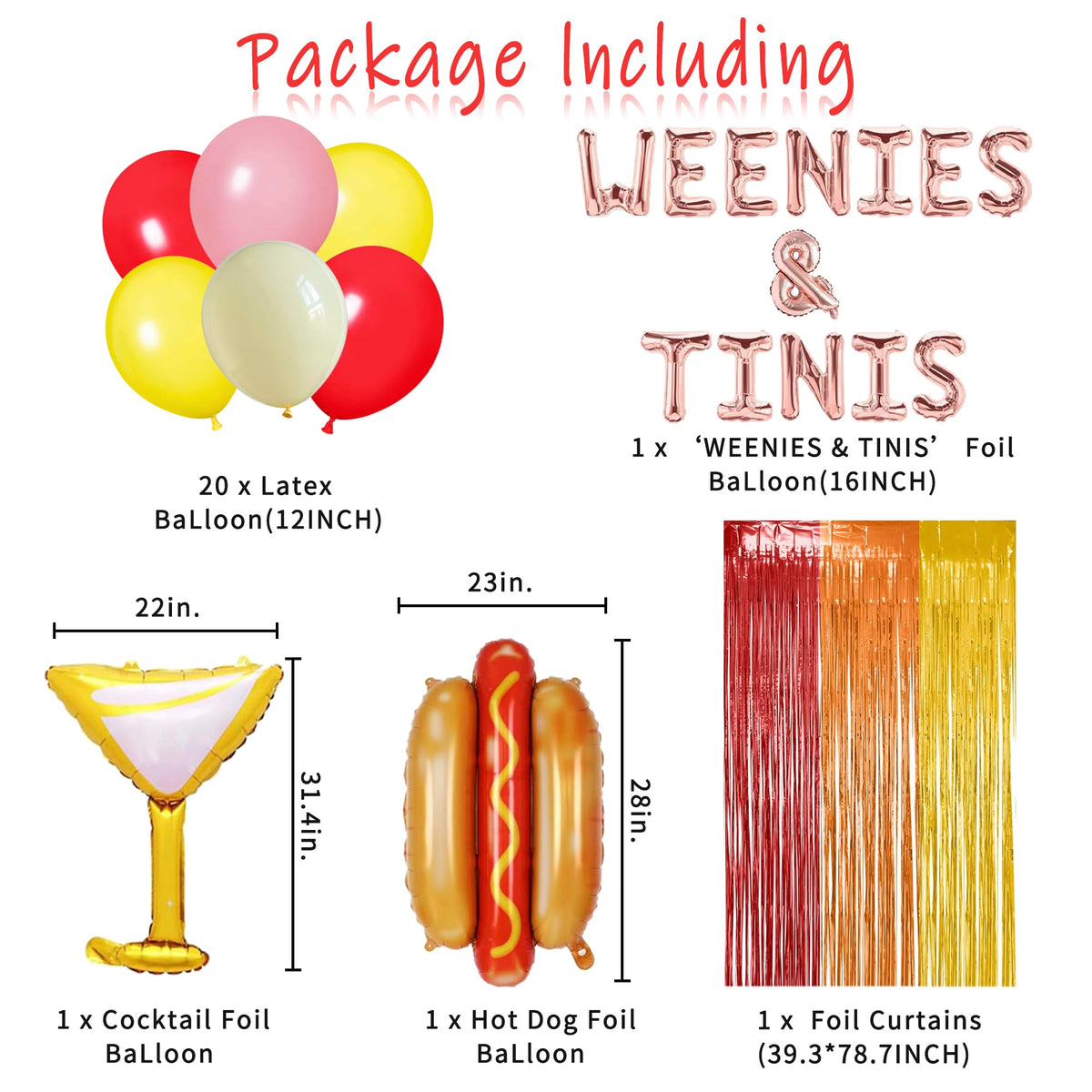Crenics hot-dog-banner adds a themed focal point for food and fun.
