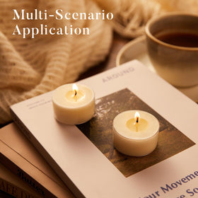Crenovo ambient décor tea light enhances bath, meditation, and home spaces