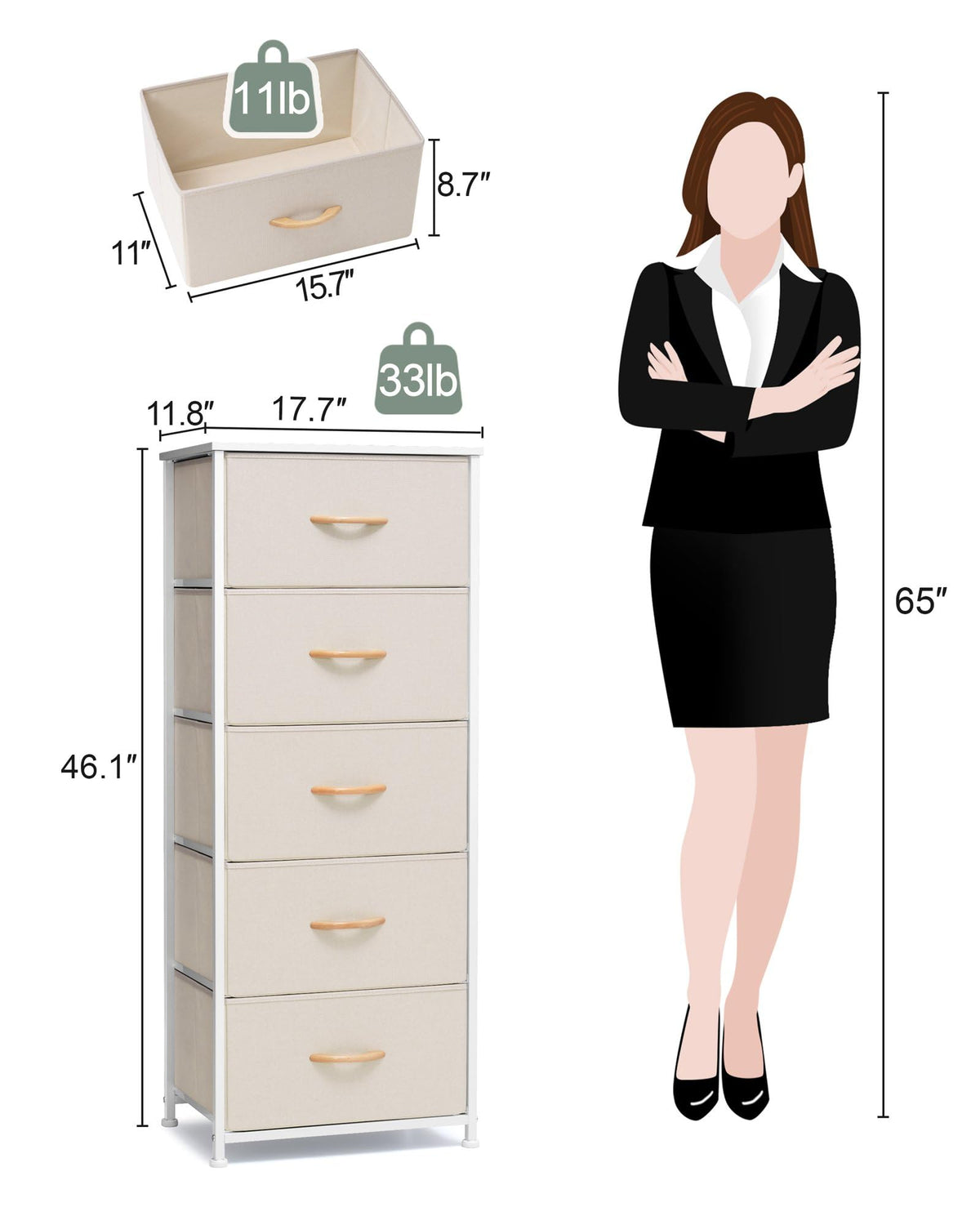 Crestlive steel-frame structure provides sturdy support for daily clothing storage