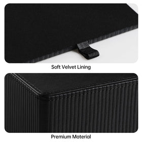 Cretkhp tissue box cover universal size 53-53-57 inch fits standard square boxes.