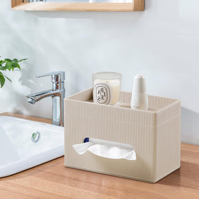 Cretkhp velvet interior and MDF core support tissue box safely.