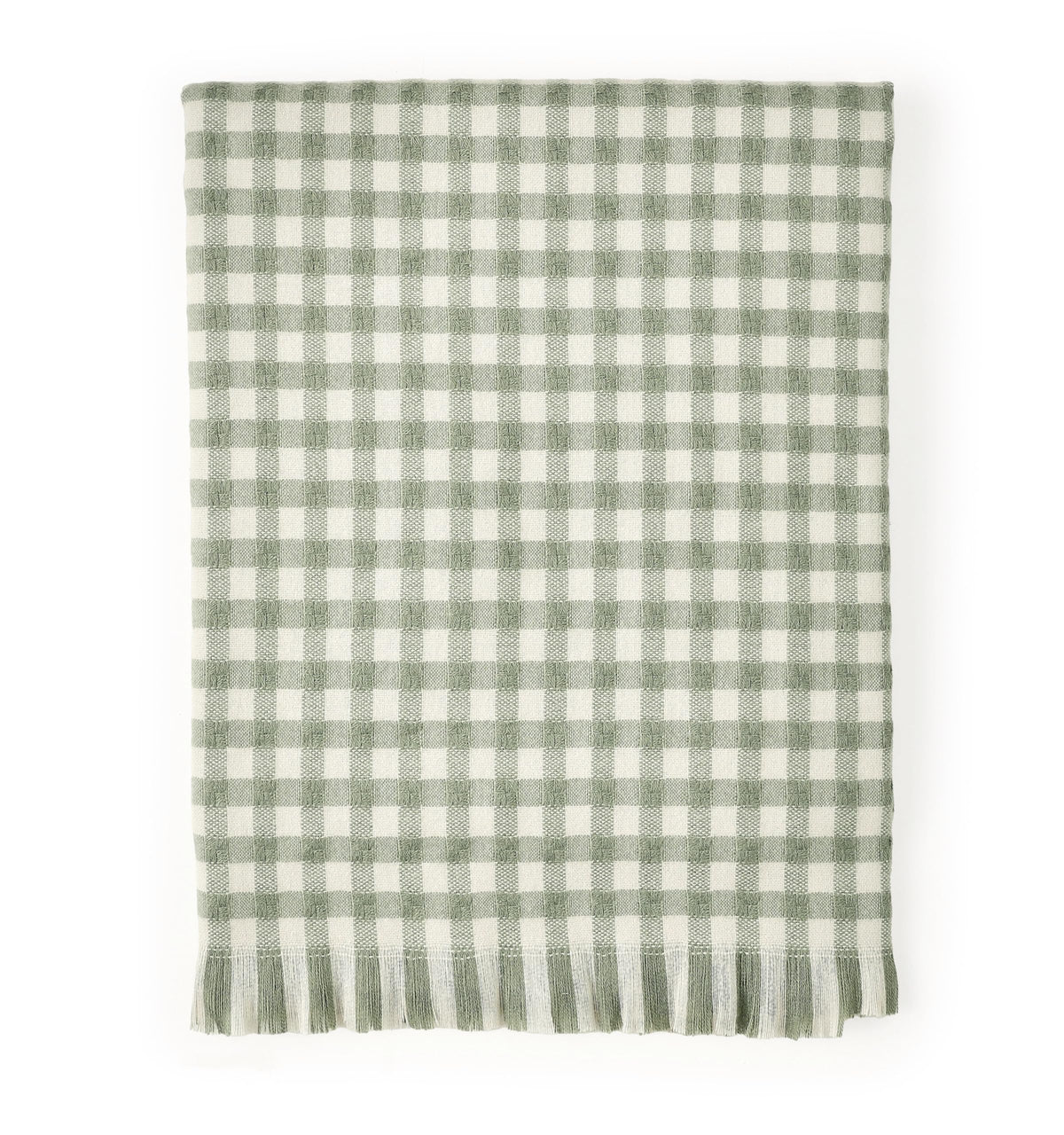 CREVENT Farmhouse Boho knitted throw with geometric print adds cozy style to sofa
