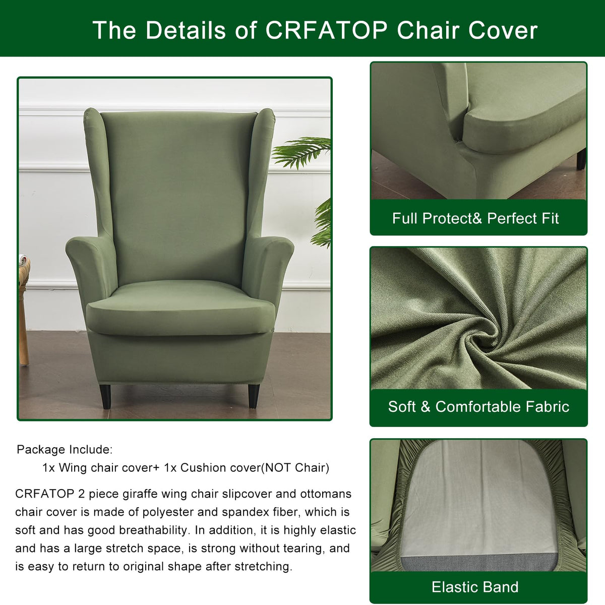 CRFATOP two-piece design illustrated for easy installation.
