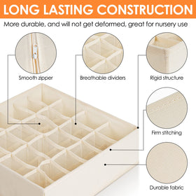 Criusia 3mm plastic boards reinforce sides for durable, long-lasting use.