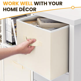 Criusia dorm room bin helps keep clothes neatly stored and within reach.
