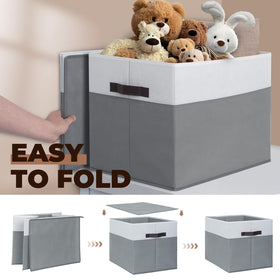 Criusia dorm room essentials bin set keeps sheets and towels neatly stored