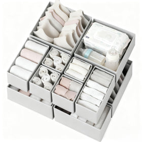 Criusia drawer organizer large square 11x11x5 keeps drawers neatly organized for baby clothes