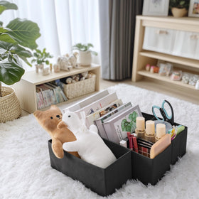 Criusia multiroom-application organizer tidies clothes, toys, books across spaces