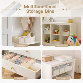 Criusia zip-bottom divider keeps contents secure when trays are lifted.
