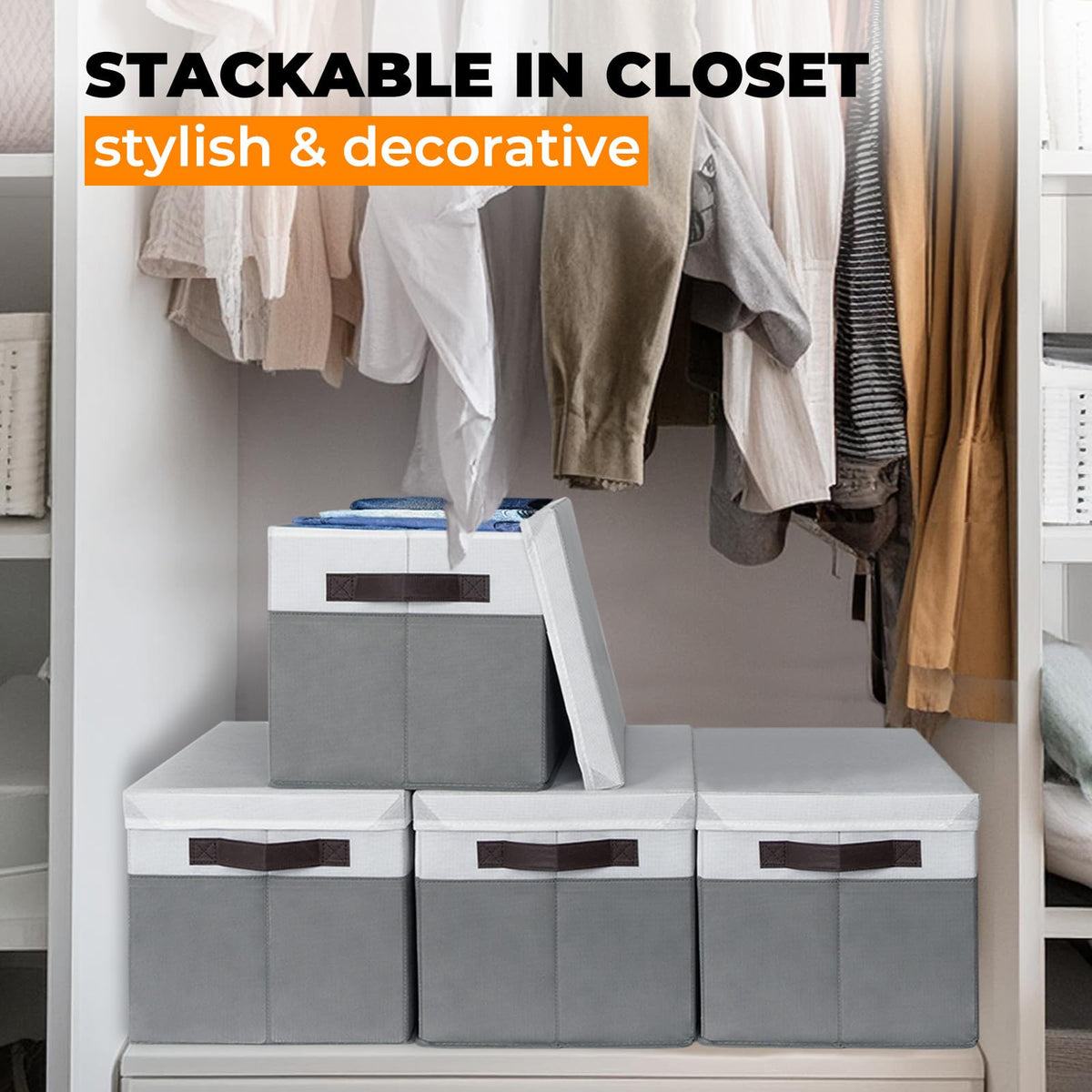 Criusia dustproof storage bin protects clothing from dust and clutter