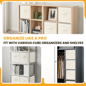 Criusia foldable storage bin pops up quickly for fast room organization.
