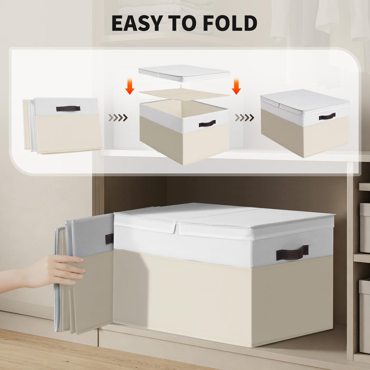 Criusia decorative storage container adds organization to any room.