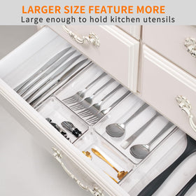 Criusia non-slip pads prevent sliding and keep bins stable.