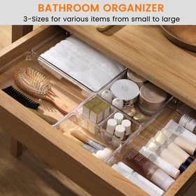 Criusia non-slip silicone pads prevent sliding in drawers.