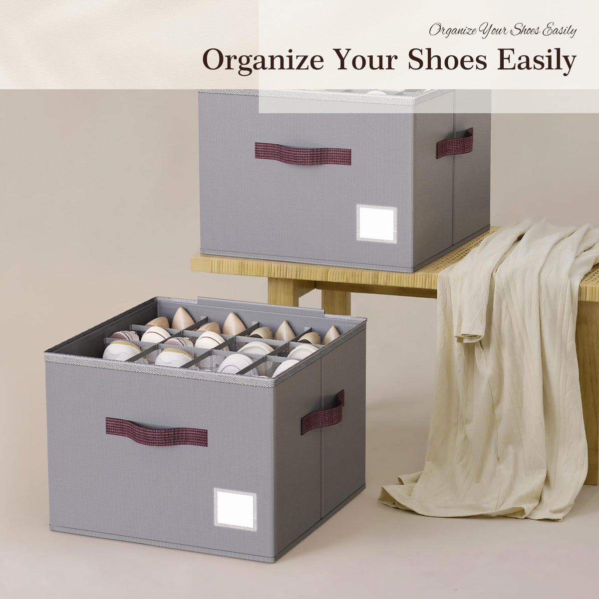 Criusia label design helps organize contents at a glance.