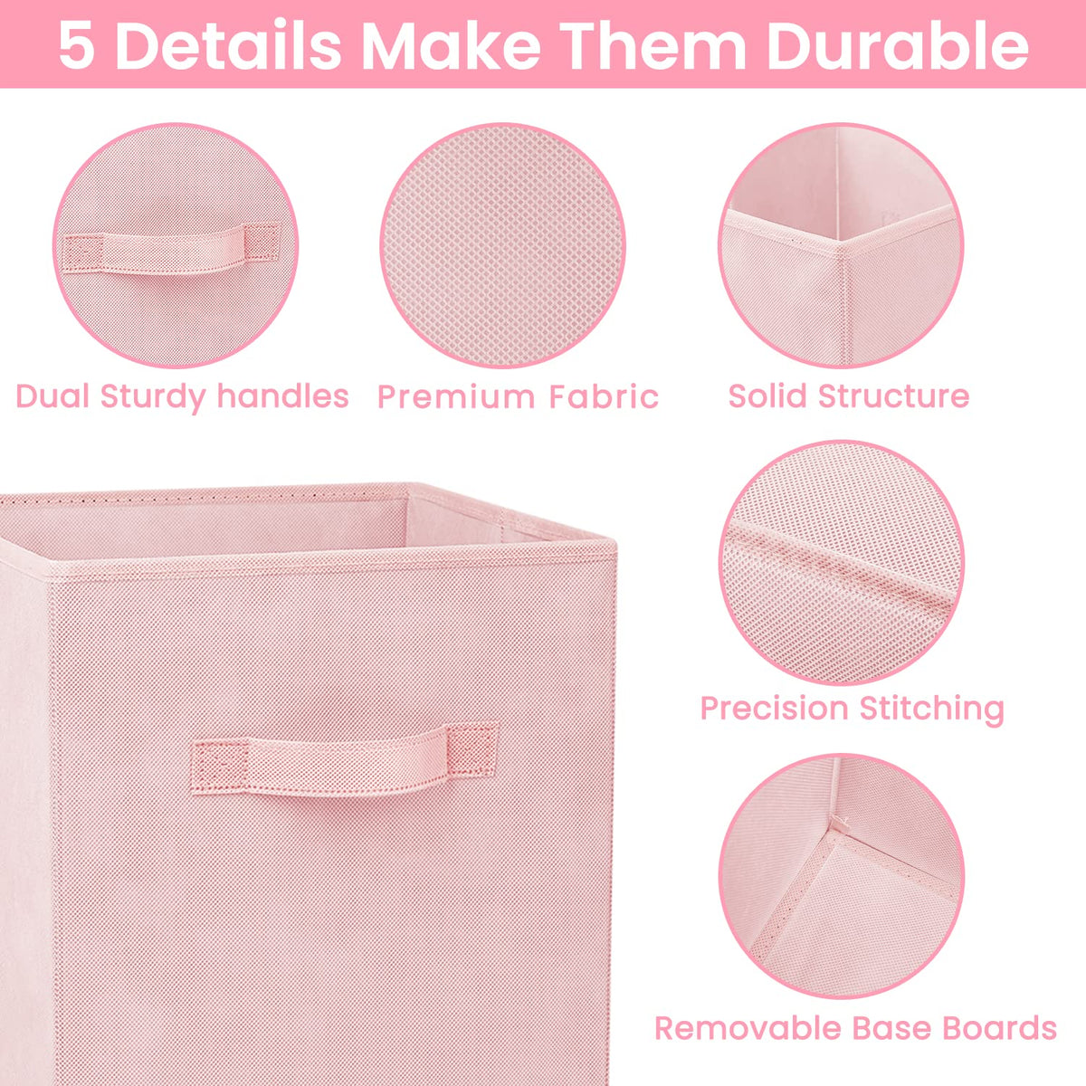 Criusia cubes folded flat for compact storage when not in use