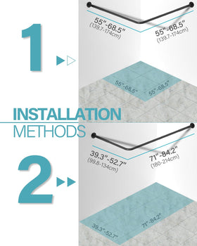Crkmire curtain rod ceiling support adds ceiling guidance for steadier curtain operation