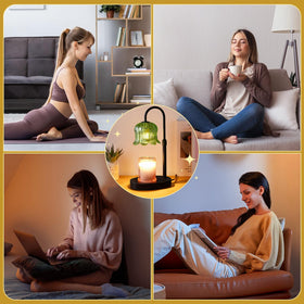 CRMILL candle warmer lamp, ideal bedroom decor and ambience