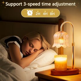 CRMILL Candle Warmer Lamp no flame design for safe fragrance.