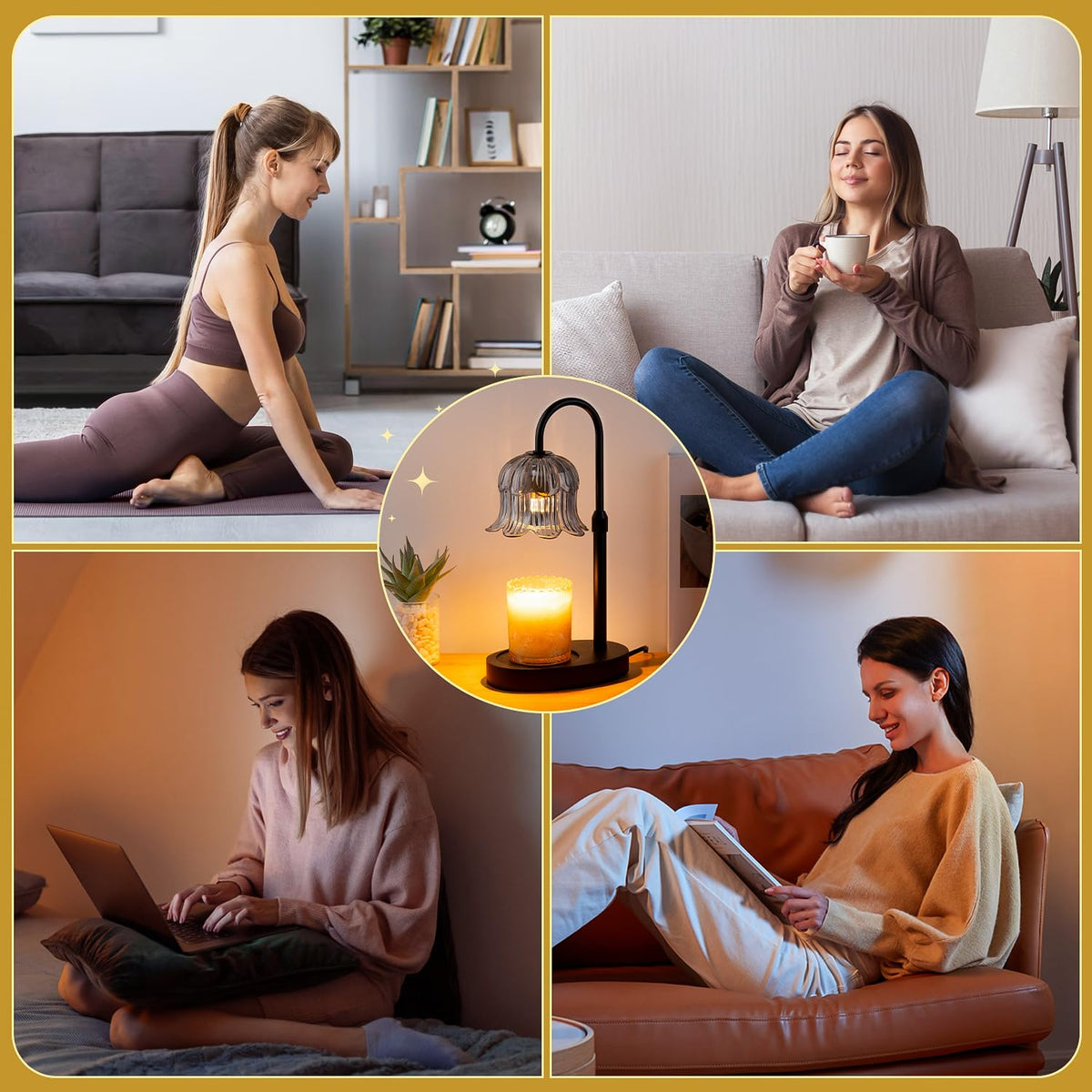CRMILL table lamp decor idea for safe, stylish indoor lighting