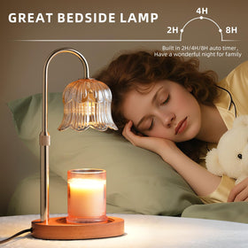 CRMILL wax melter delivers flameless fragrance without flame for safer aroma routines.
