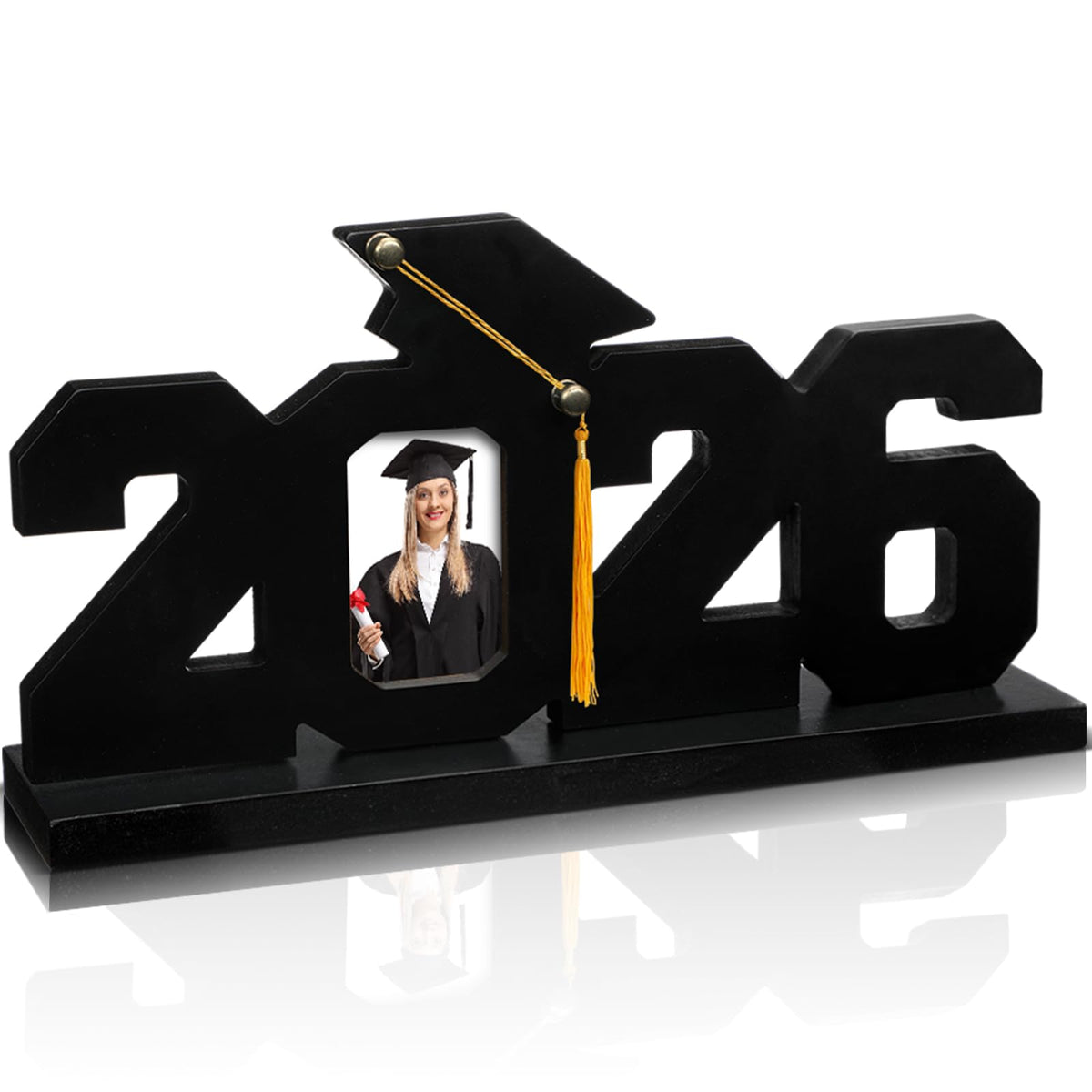 CroBlissful graduation frame with 2026 engraving signals milestone
