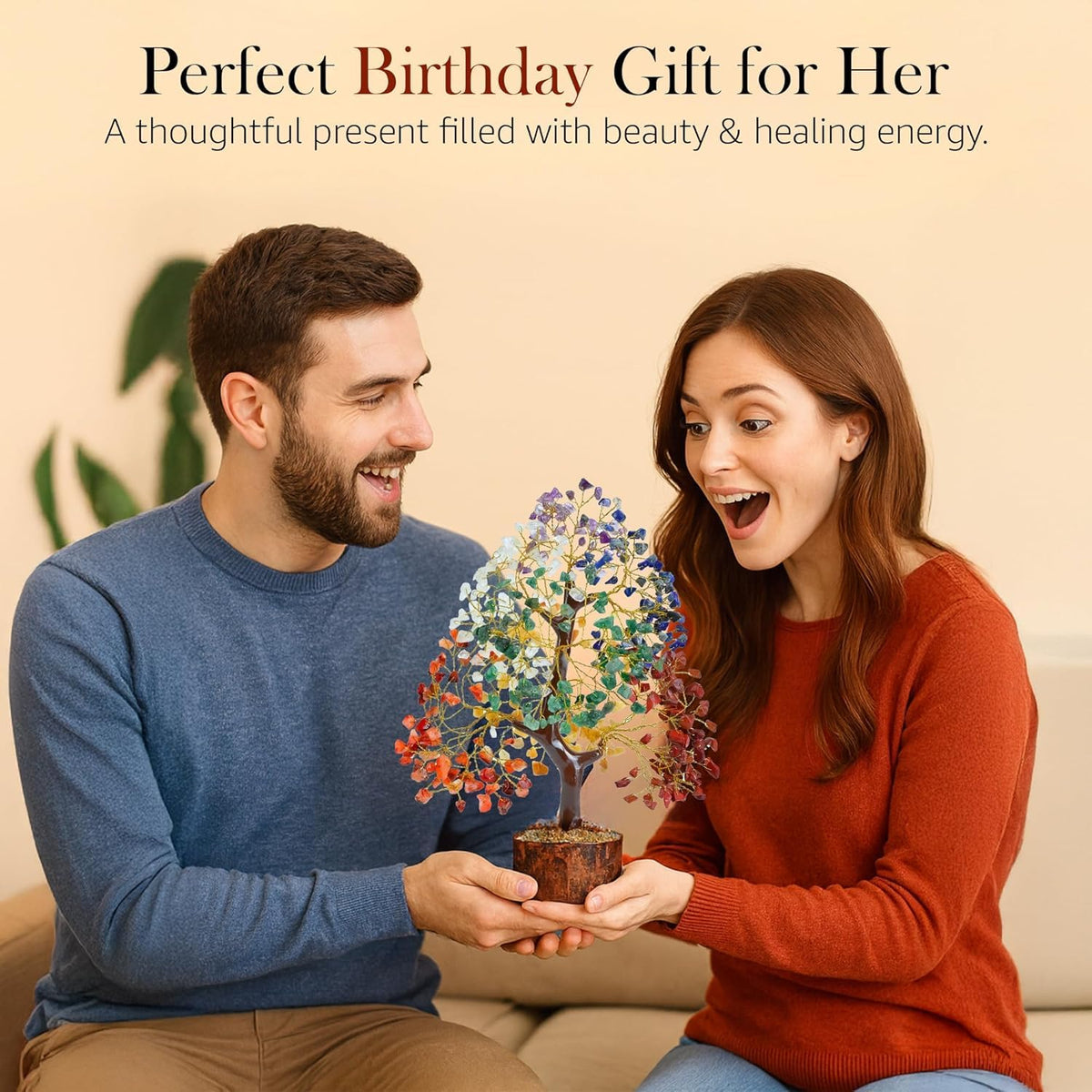 Crocon crystal tree gift mom—decor that supports mindful spaces.