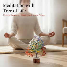 Crocon healing crystal tree energy display for mindful spaces.