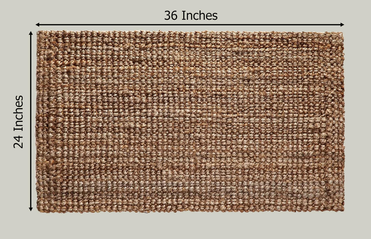 Croft&Cane reversible design rug offers two looks in one.