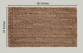 Croft&Cane reversible design rug offers two looks in one.