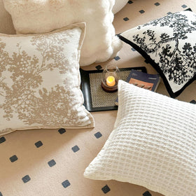 Croker Horse modern chinoiserie style cover infuses timeless elegance into any seating area