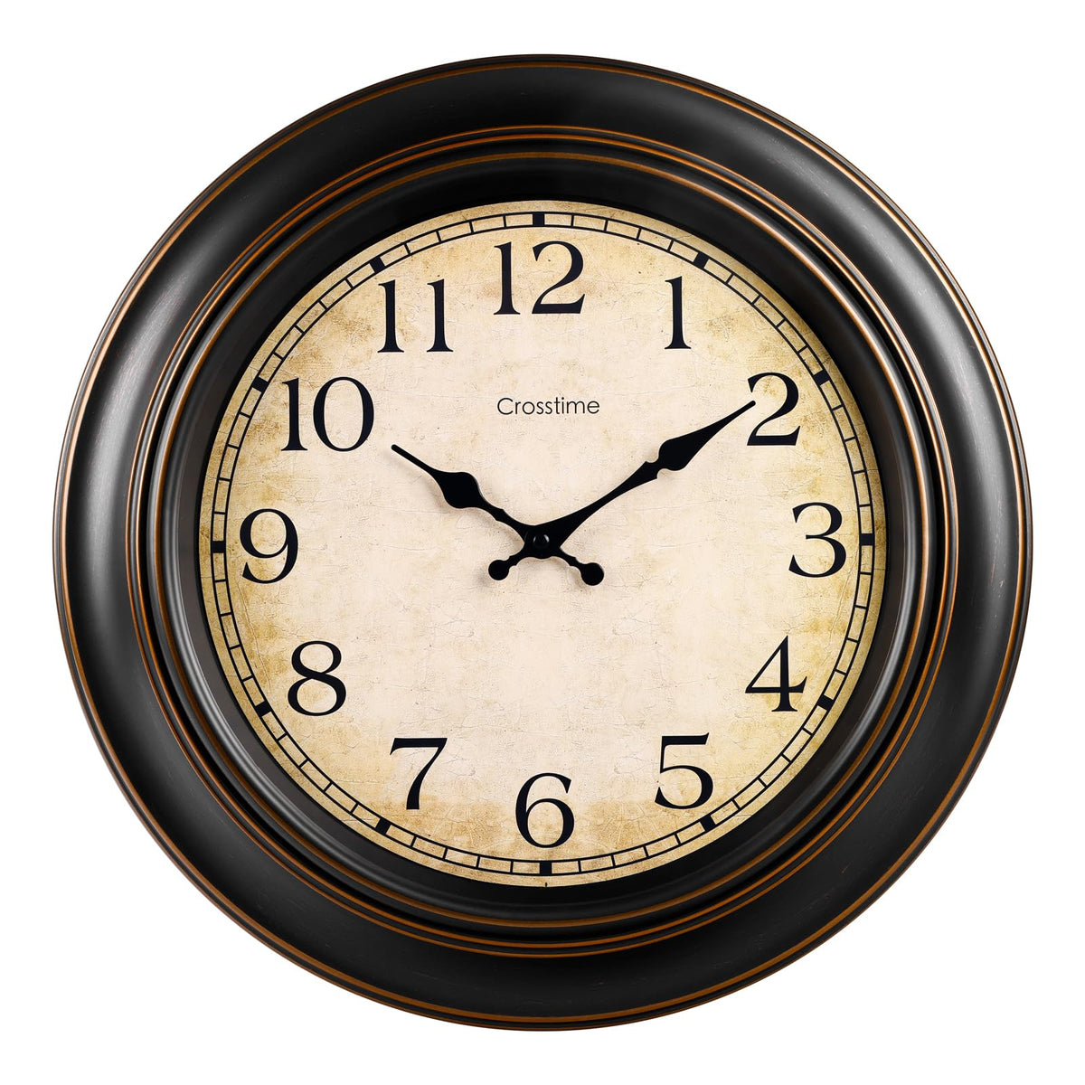 Crosstime bronze clock makes a thoughtful house warming gift.