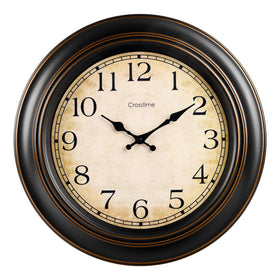 Crosstime bronze clock makes a thoughtful house warming gift.