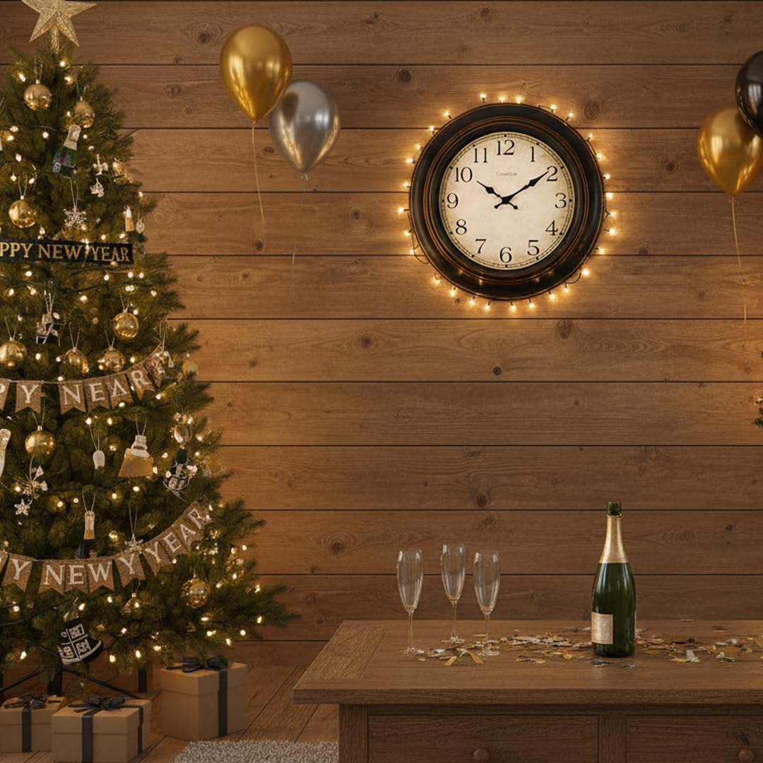 Crosstime office wall clock adds classic elegance to workspaces.
