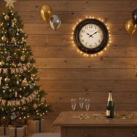 Crosstime office wall clock adds classic elegance to workspaces.