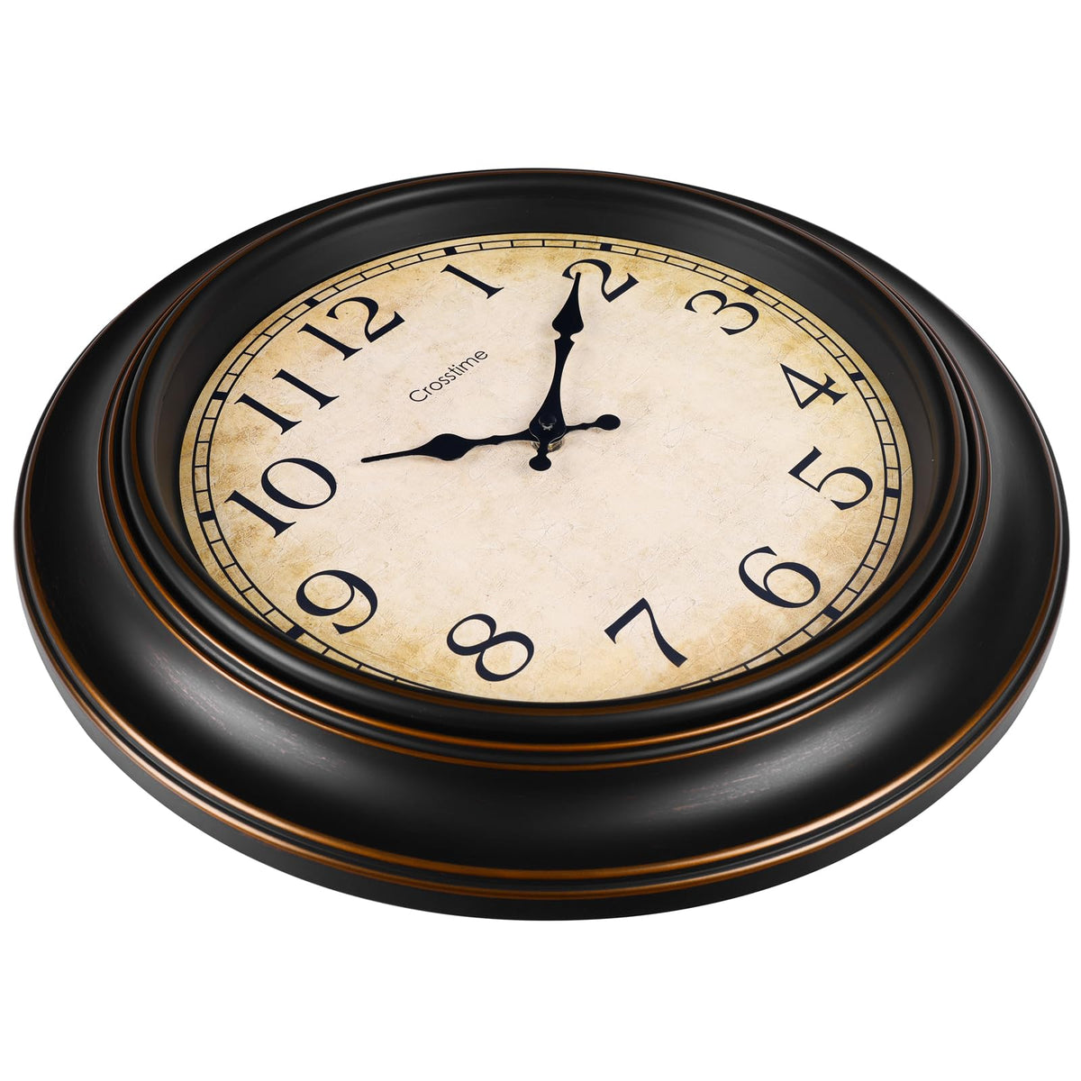Crosstime silent sweep movement for a peaceful, distraction-free room.